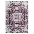 United Weavers Of America 1 ft. 10 in. x 3 ft. Abigail Lileth Wine Rectangle Accent Rug 713 20338 24